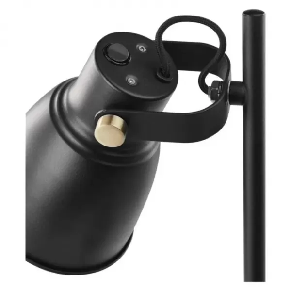 EMOS Stolní lampa JULIAN na žárovku E27, černá Z7621B