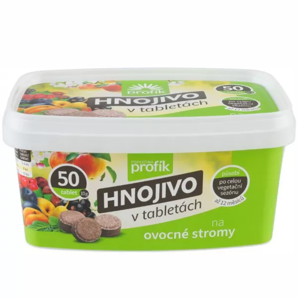 Hnojivo Ovocné stromy -tablety 50ks