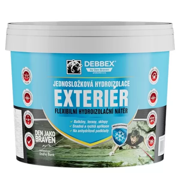 DENB Hydroizolace jednosložková EXTERIÉR 13kg