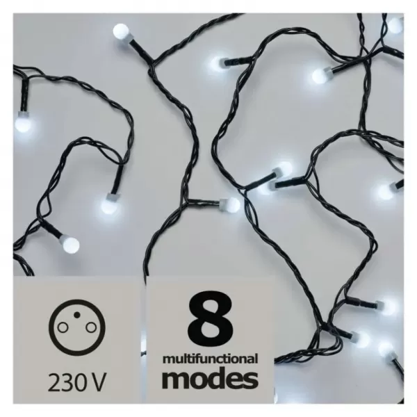 EMOS 80 LED CHERRY MF 8M IP44 CW ZY2027