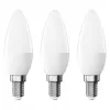 EMOS LED žárovka Classic svíčka/E14/4,2W (40W)/470lm/neutrální bílá 3ks/bal. ZQ3E23.3