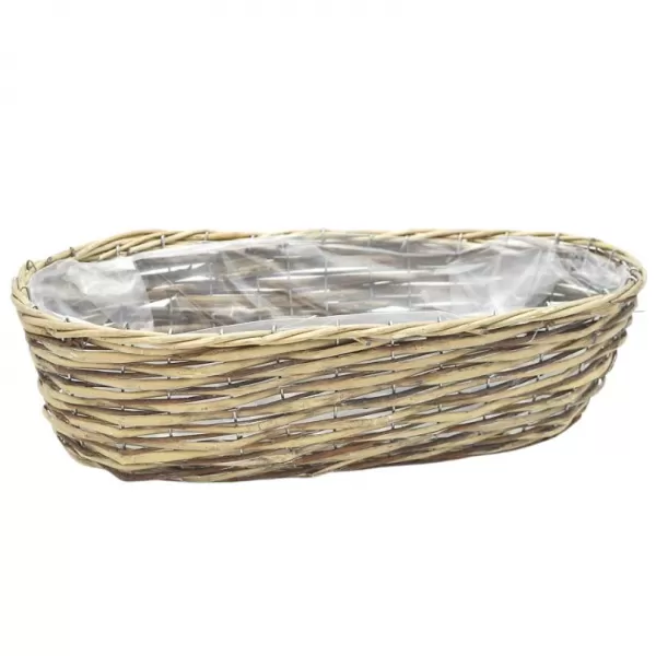 Dekorace - Truhlík vrba ovál 47x17x13cm