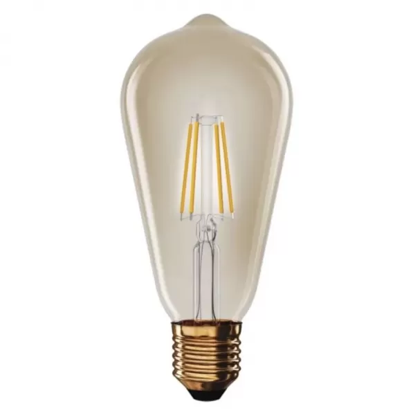 EMOS LED žárovka Vintage ST64/E27/4,5W (40W)/420 lm/teplá bílá
