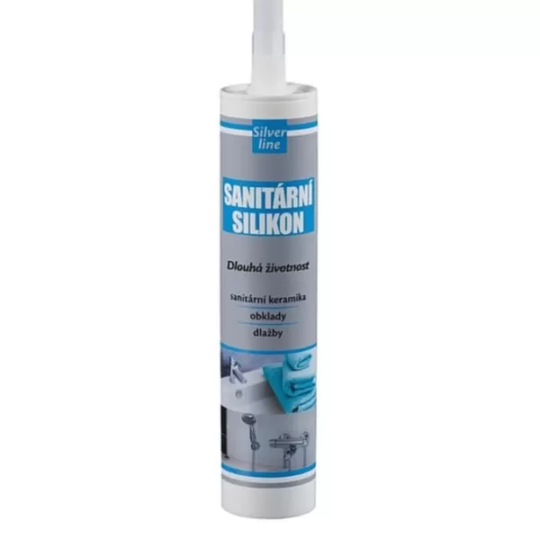 DENB Silikon sanitární šedý 280ml SL