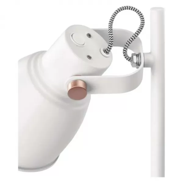 EMOS Stolní lampa JULIAN na žárovku E27, bílá Z7621W