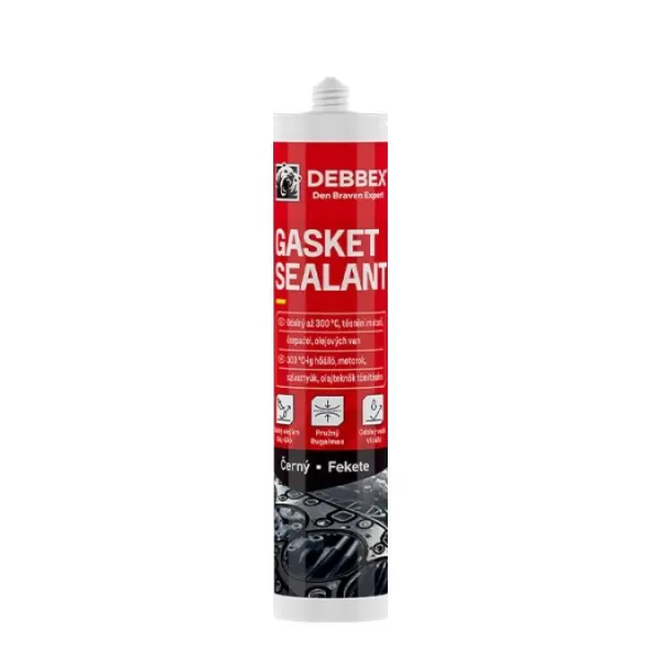 DENB Gasket sealant černý 280ml Red line