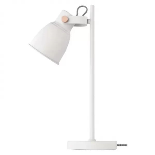 EMOS Stolní lampa JULIAN na žárovku E27, bílá Z7621W