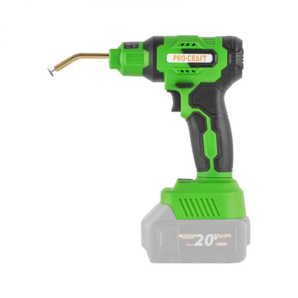 PROCRAFT Sada Aku svářečka pro plasty SCS40+baterie 20/4 Turbo a nabíječka 20/1