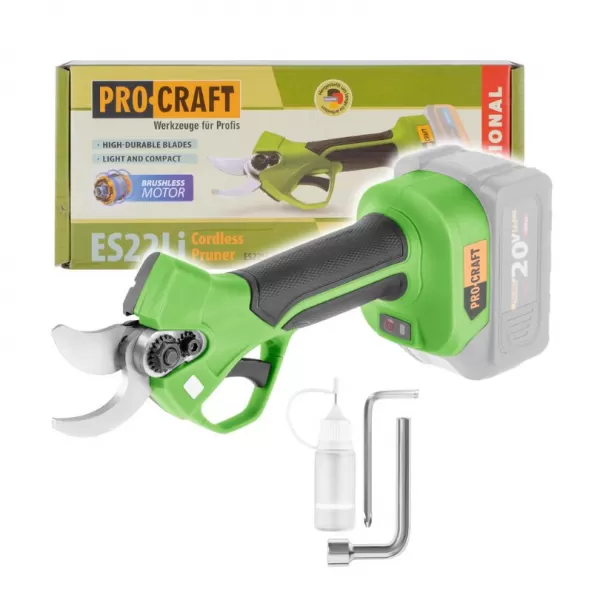 PROCRAFT Aku nůžky na větve ES25Libb ( bez baterie a nabíječky )