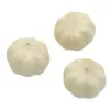 Dekorace - Bílé minidýně v sáčku 18ks 3,5cm