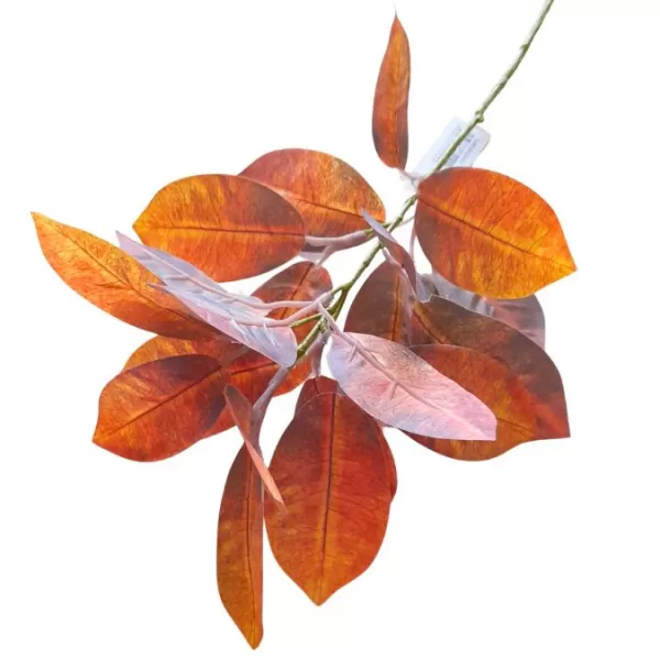 Dekorace-Větev kalina 40cm žlutá