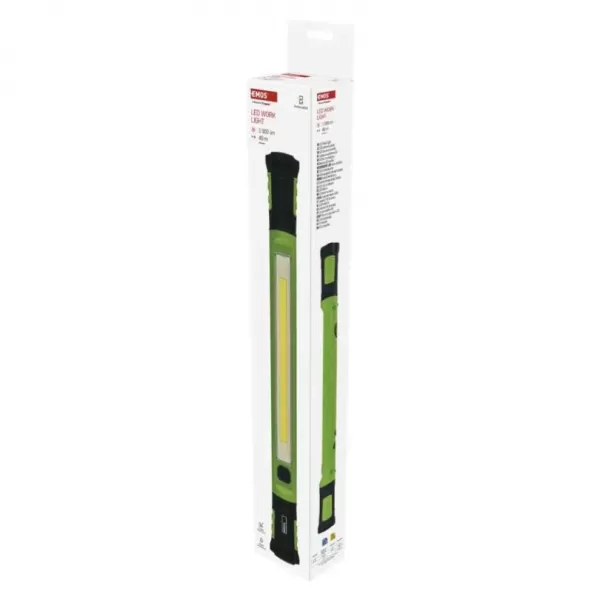 EMOS COB LED nabíjecí pracovní svítilna, 1000 lm, 2600 mAh P4545