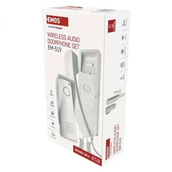 EMOS Audio telefon bezdrátový EM-519 H1088