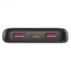 EMOS Powerbank AlphaQ3 10000 černá 2xUSB-A 1xUSB-C