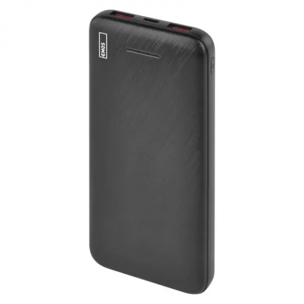 EMOS Powerbank AlphaQ3 10000 černá 2xUSB-A 1xUSB-C