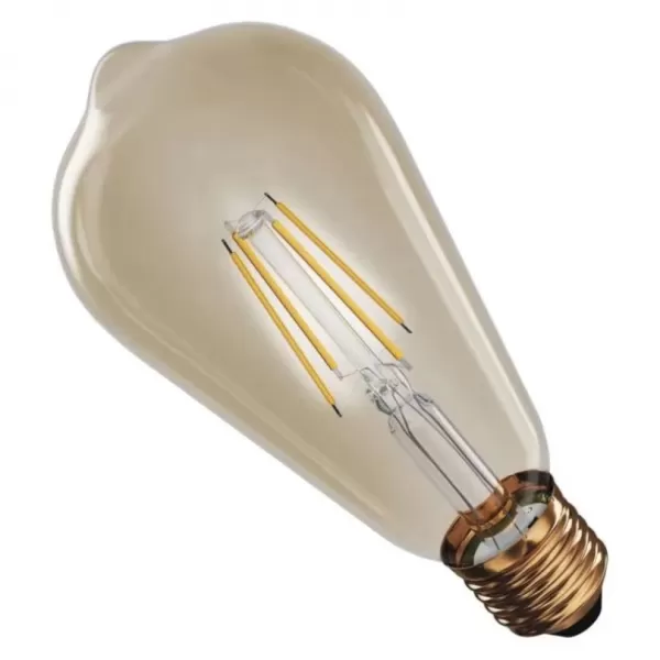 EMOS LED žárovka Vintage ST64/E27/4,5W (40W)/420 lm/teplá bílá