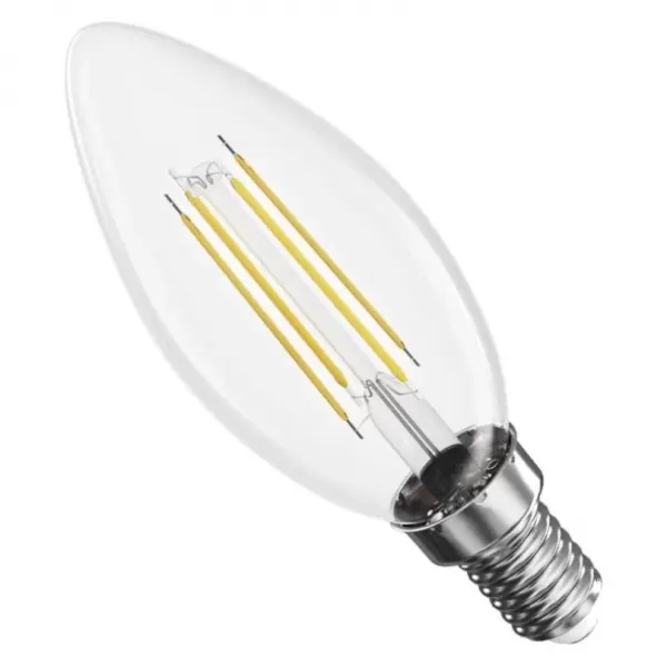EMOS LED žárovka Filament svíčka/E14/3,4W (40W)/470lm/teplá bílá ZF3D22