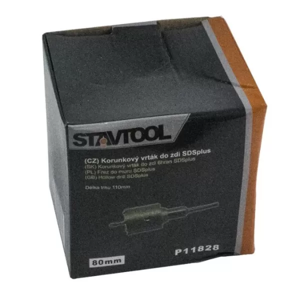 XT Vykružovací korunka do zdi SDS PLUS 73mm/100mm