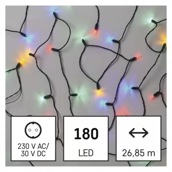 EMOS D4AM13 180LED XMAS TRAD IP44 MC