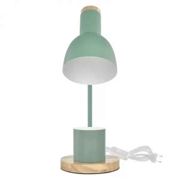 EMOS Stolní lampa POPPY na žárovku E27, zelená