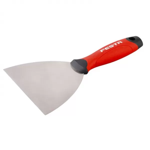 Špachtle nerez FESTA č.31515 140mm s gum.ručkou