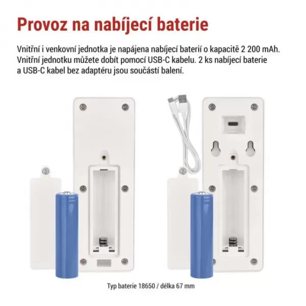 EMOS Audio telefon bezdrátový EM-518 H1087