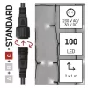 EMOS D1EC01 CONNECT CURTAIN 100LED 1X2M IP44-světýlka