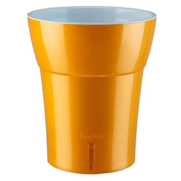 Obal na orchidej DALI-DEA 1,25l karamel-bílý