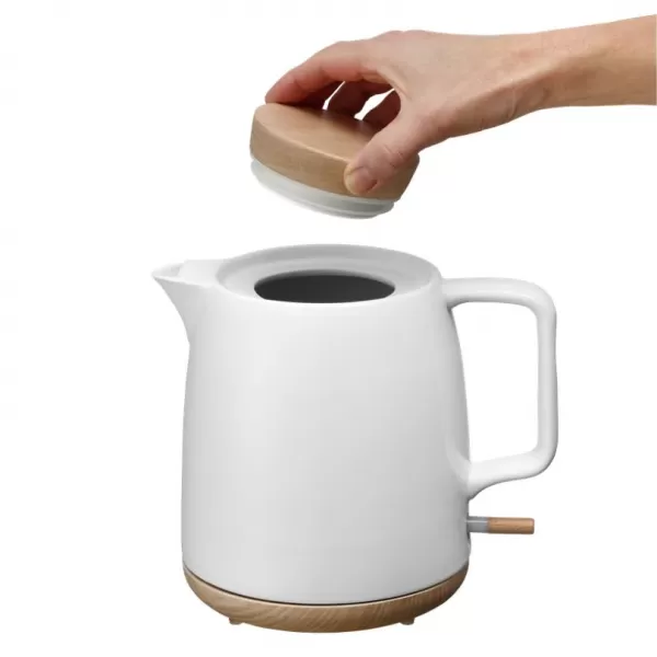 CONCEPT Rychlovarná konvice Elegant keramická 1 l, bílá