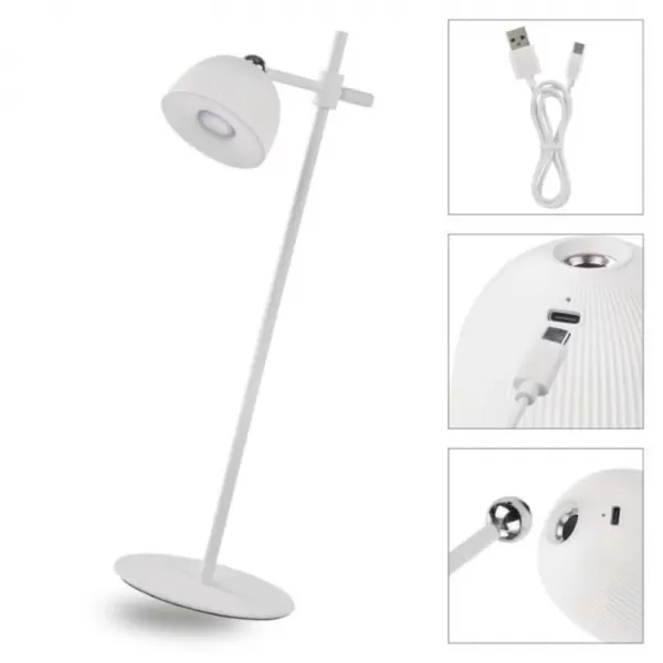 EMOS Lampa stolní SOPHIE bílá Z7635W