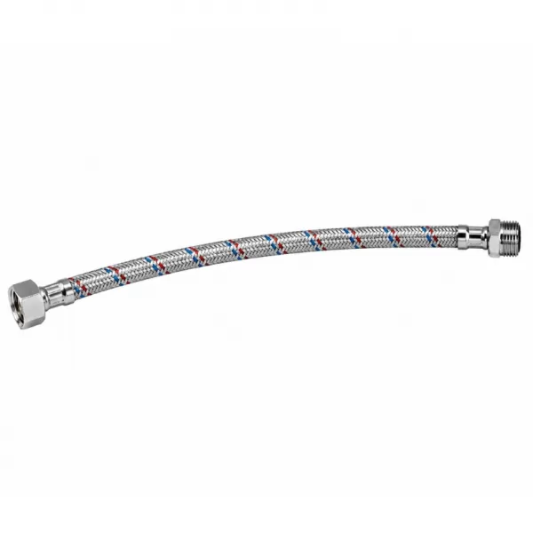 Hadička nerez Š3/8"xM1/2" 40cm,112/40