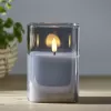 NIPEKO Svíce LED kouř. hranatá 13cm