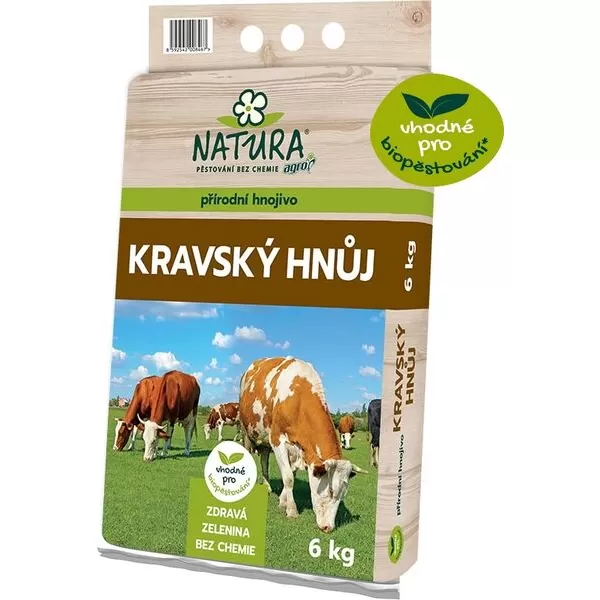 NATURA Kravský hnůj 6kg