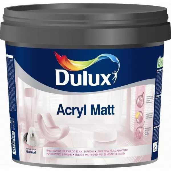 DULUX Acryl Matt white NEW 10l/15kg