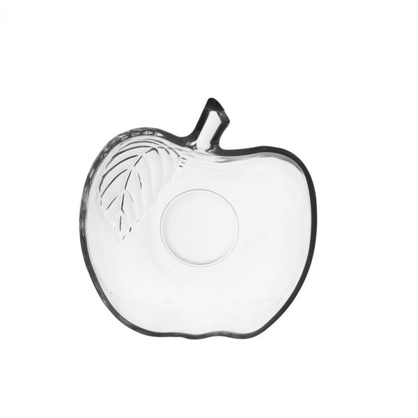 Miska sklo jablko 12x12,5 cm