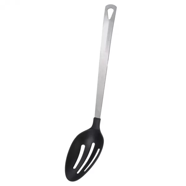 Naběračka lžíce nylon/nerez s otvory