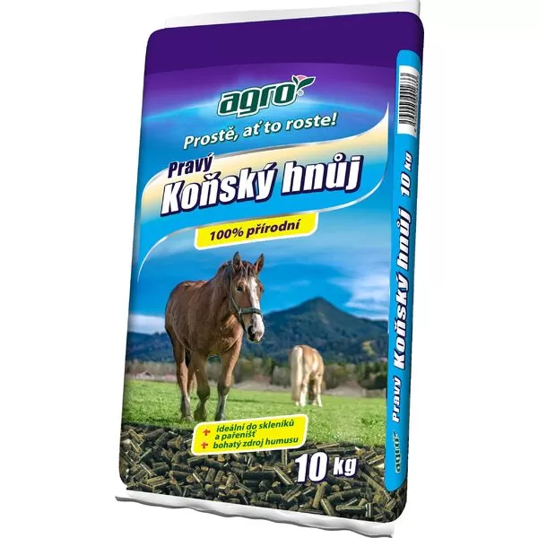 AGRO hnůj Pravý koňský 10 kg