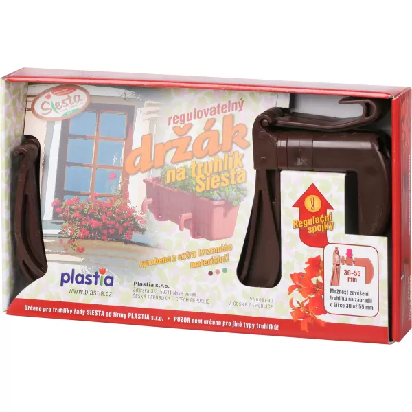 Držák na truhlík balkon- Siesta terakota 2ks