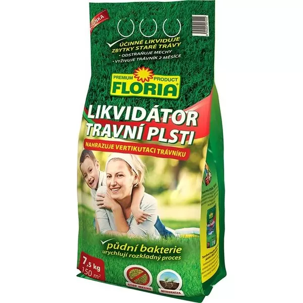 FLORIA Likvidátor travní plsti 7,5 kg - NOVINKA