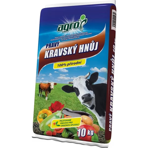 AGRO hnůj Pravý kravský 10 kg
