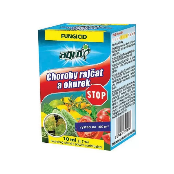 AGRO Choroby rajčat a okurek STOP 10ml