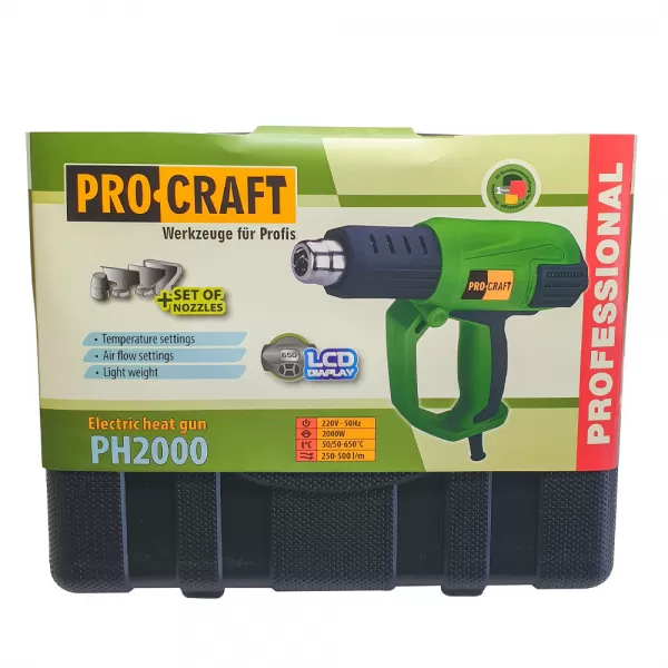 PROCRAFT Pistole horkovzdušná PH2000