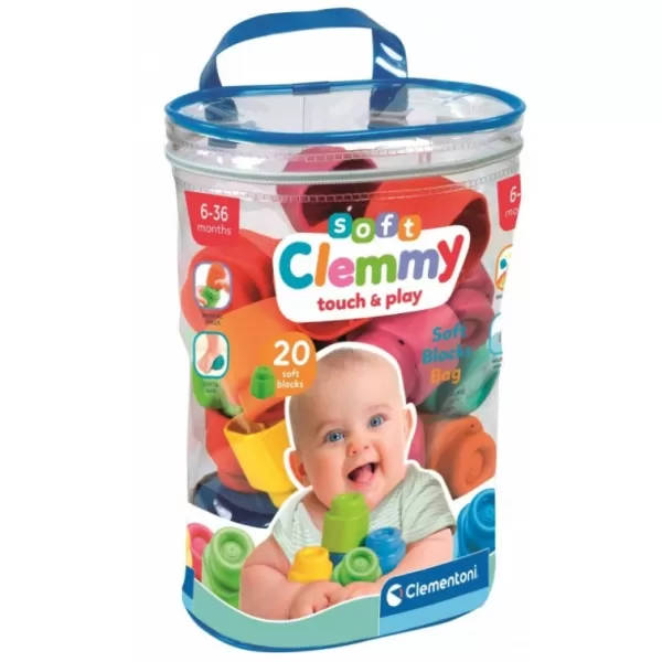 Clemmy baby - 20 kostek v plastovém pytli