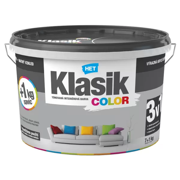 HET Klasik COLOR 0618 - žlutý sytý - 1,5 kg