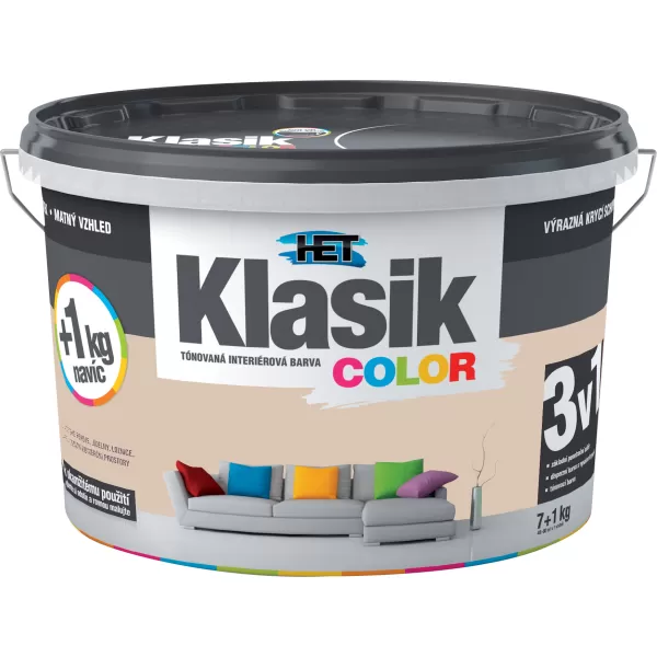 HET Klasik COLOR 0238 - béžový muškátový - 7kg + 1kg