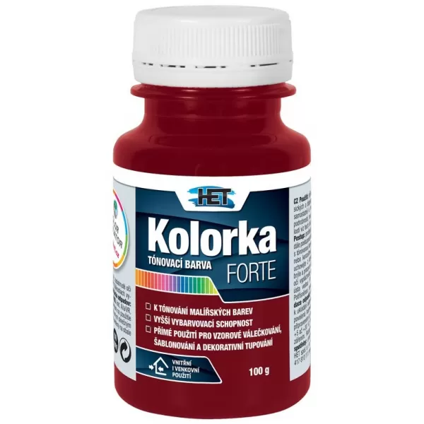 HET Kolorka FORTE 0876 vínová 100g
