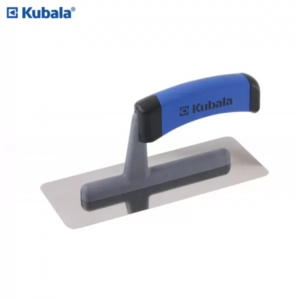 KUBALA 0458 Hladítko nerezové 80x200mm s gum. rukojeť