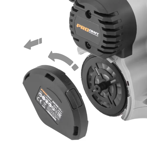 PROCRAFT Aku válcová (satinovací) bruska Industrial BM100A (bez baterie a nabíječky)