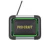 PROCRAFT Aku radio PJS20 DAB+FM Bluetooth 5,3 80W bez baterie a nabíječky PJS20BB