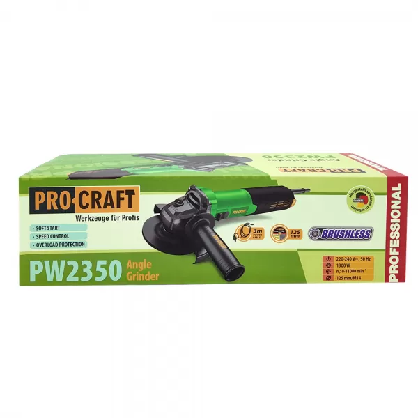 PROCRAFT Bruska úhlová PW2350